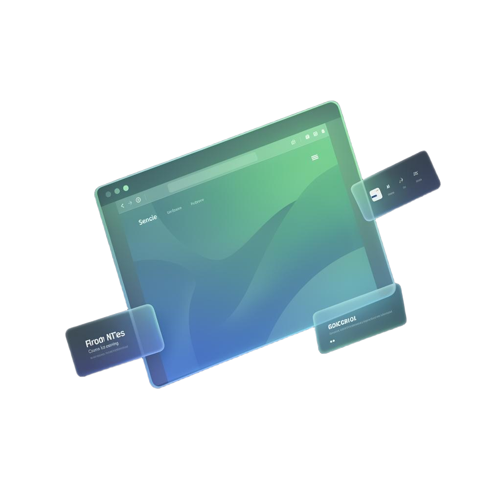 Modern website preview